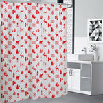 Canada Country Pattern Print Premium Shower Curtain