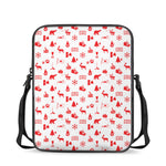 Canada Country Pattern Print Rectangular Crossbody Bag