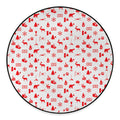 Canada Country Pattern Print Round Floor Mat