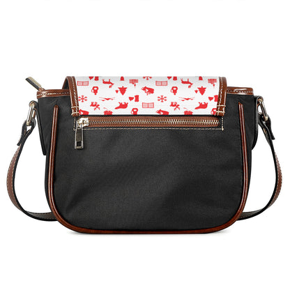 Canada Country Pattern Print Saddle Bag