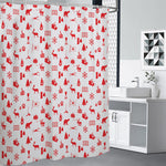 Canada Country Pattern Print Shower Curtain