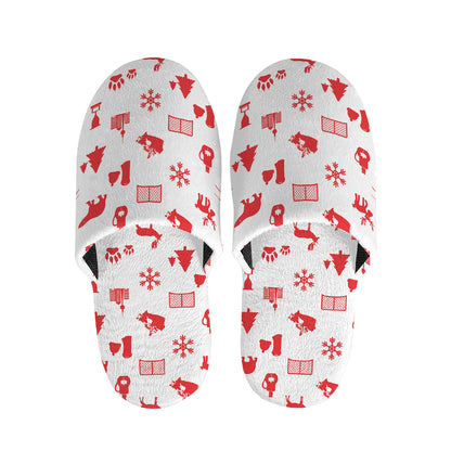 Canada Country Pattern Print Slippers