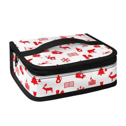 Canada Country Pattern Print Small Lunch Bag