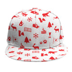 Canada Country Pattern Print Snapback Cap