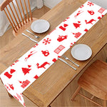Canada Country Pattern Print Table Runner