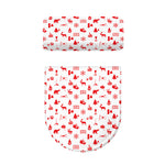 Canada Country Pattern Print Toilet Lid And Tank Cover Set