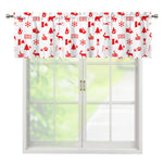 Canada Country Pattern Print Window Valance