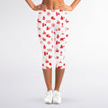 Canada Country Pattern Print Women's Capri Leggings