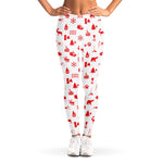 Canada Country Pattern Print Women's Leggings