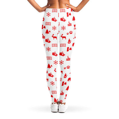 Canada Country Pattern Print Women's Leggings