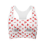 Canada Country Pattern Print Women's Sports Bra