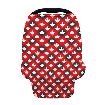 Canada Maple Leaf Pattern Print Baby Seat Cover