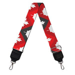 Canada Maple Leaf Pattern Print Bag Strap