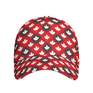 Canada Maple Leaf Pattern Print Baseball Cap