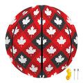 Canada Maple Leaf Pattern Print Basketball