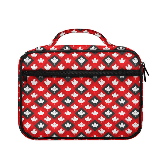 Canada Maple Leaf Pattern Print Briefcase Bible Bag