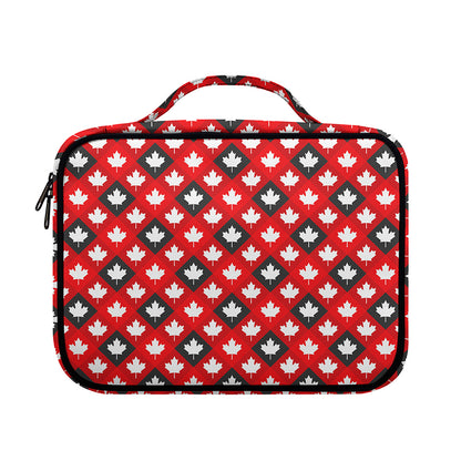 Canada Maple Leaf Pattern Print Briefcase Bible Bag