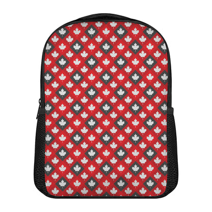 Canada Maple Leaf Pattern Print Casual Backpack
