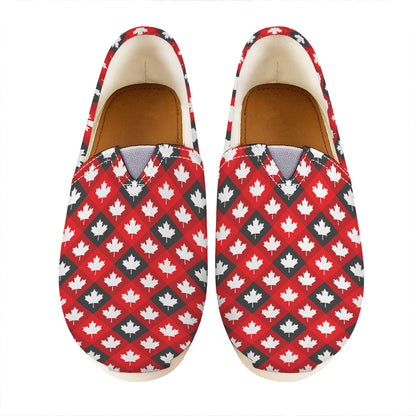 Canada Maple Leaf Pattern Print Casual Shoes