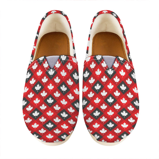 Canada Maple Leaf Pattern Print Casual Shoes