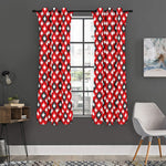 Canada Maple Leaf Pattern Print Curtain