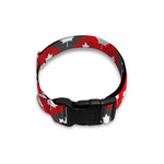 Canada Maple Leaf Pattern Print Dog Collar