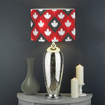Canada Maple Leaf Pattern Print Drum Lamp Shade