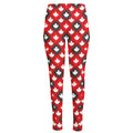 Canada Maple Leaf Pattern Print High-Waisted Pocket Leggings