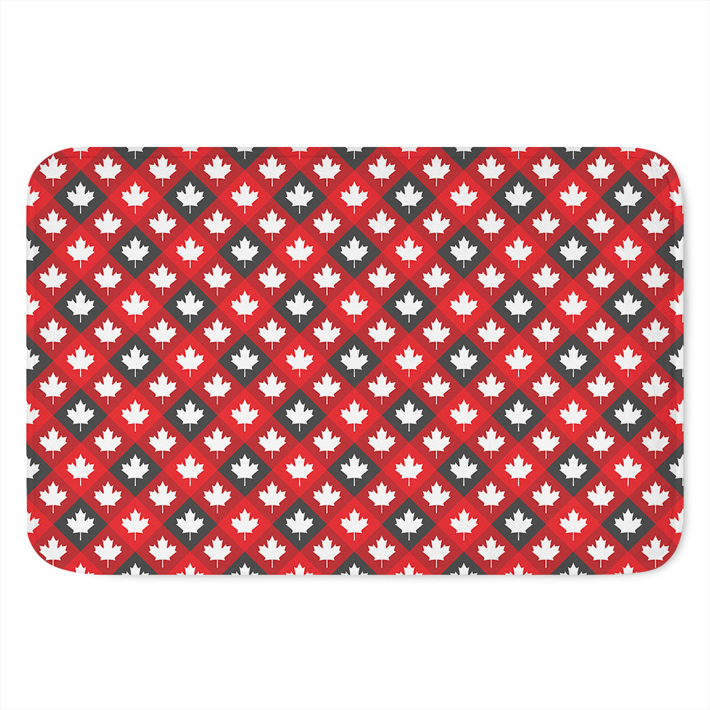 Canada Maple Leaf Pattern Print Indoor Door Mat