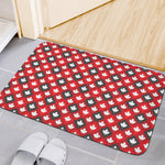 Canada Maple Leaf Pattern Print Indoor Door Mat