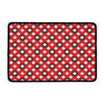 Canada Maple Leaf Pattern Print Kitchen Mat