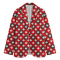 Canada Maple Leaf Pattern Print Men's Blazer