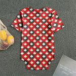 Canada Maple Leaf Pattern Print Men's Bodysuit