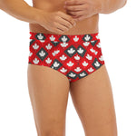 Canada Maple Leaf Pattern Print Men's Briefs