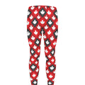 Canada Maple Leaf Pattern Print Men's Leggings