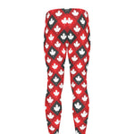 Canada Maple Leaf Pattern Print Men's leggings