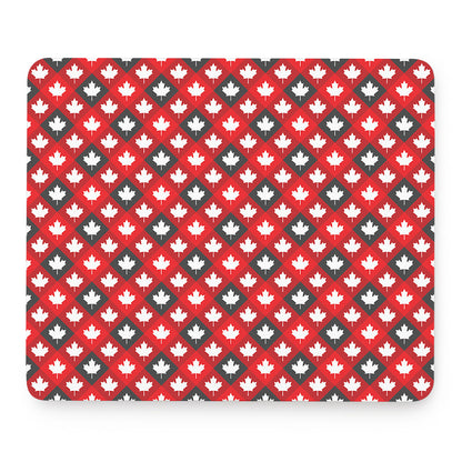 Canada Maple Leaf Pattern Print Mouse Pad