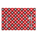 Canada Maple Leaf Pattern Print Placemat