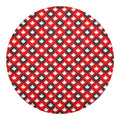 Canada Maple Leaf Pattern Print Round Blanket