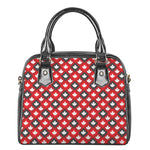 Canada Maple Leaf Pattern Print Shoulder Handbag