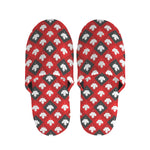 Canada Maple Leaf Pattern Print Slippers