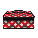 Canada Maple Leaf Pattern Print Small Lunch Bag