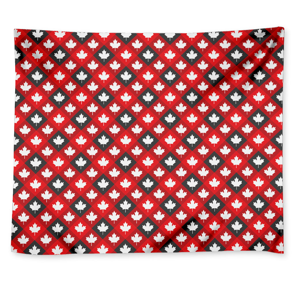 Canada Maple Leaf Pattern Print Tapestry