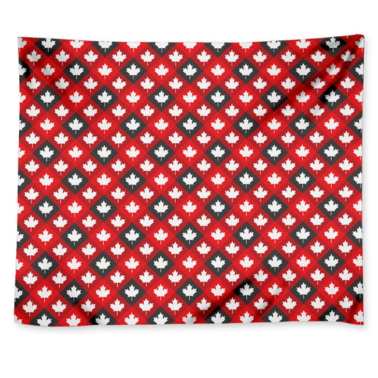 Canada Maple Leaf Pattern Print Tapestry