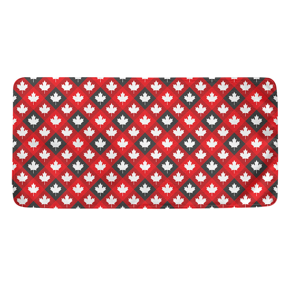 Canada Maple Leaf Pattern Print Towel