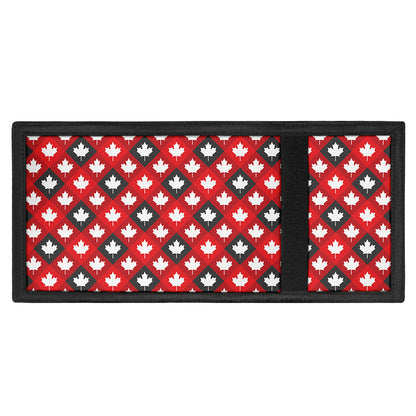Canada Maple Leaf Pattern Print Trifold Wallet