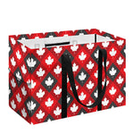 Canada Maple Leaf Pattern Print Utility Tote Bag