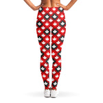 Canada Maple Leaf Pattern Print Women's Leggings