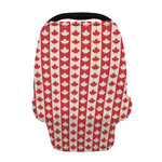Canadian Maple Leaf Pattern Print Baby Seat Cover