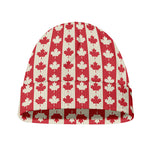 Canadian Maple Leaf Pattern Print Beanie